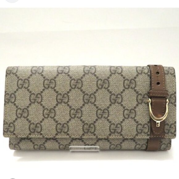 Gucci Leather Wallet 235-081825 - Picture 1 of 11
